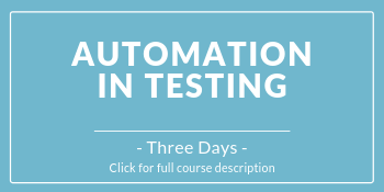 Course image for Automation in Testing