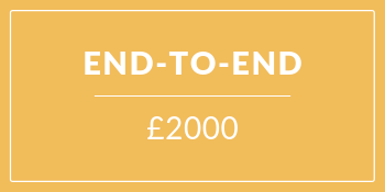 End to end sponsorship package £2000