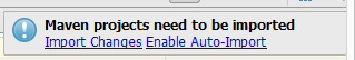 Maven Enable Auto-Import